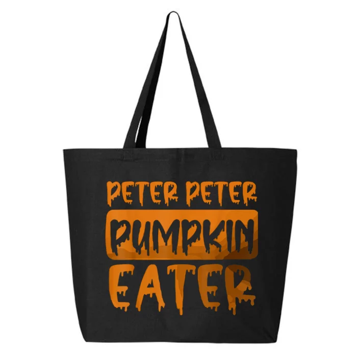 Peter Pumpkin Eater Halloween Costume 25L Jumbo Tote