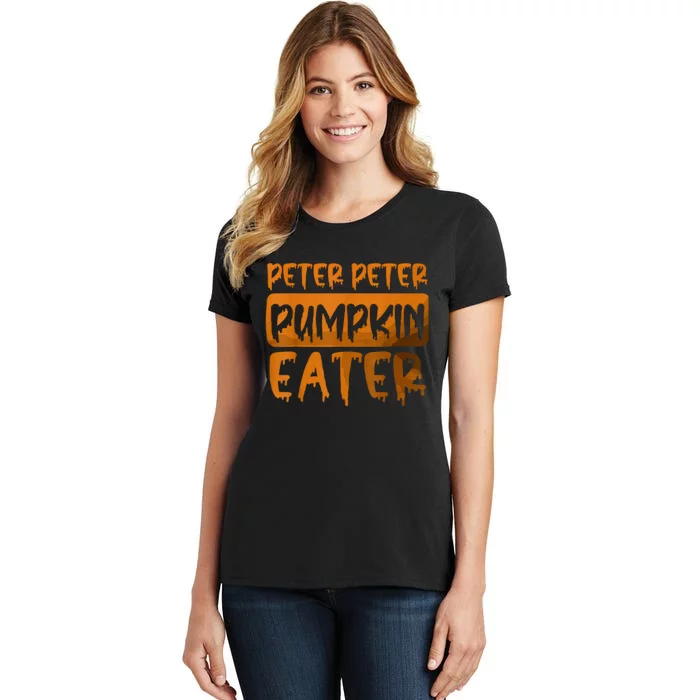 Peter Pumpkin Eater Halloween Costume Women's T-Shirt