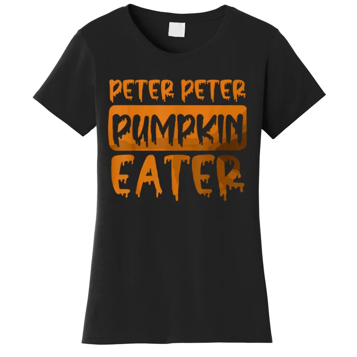 Peter Pumpkin Eater Halloween Costume Women's T-Shirt