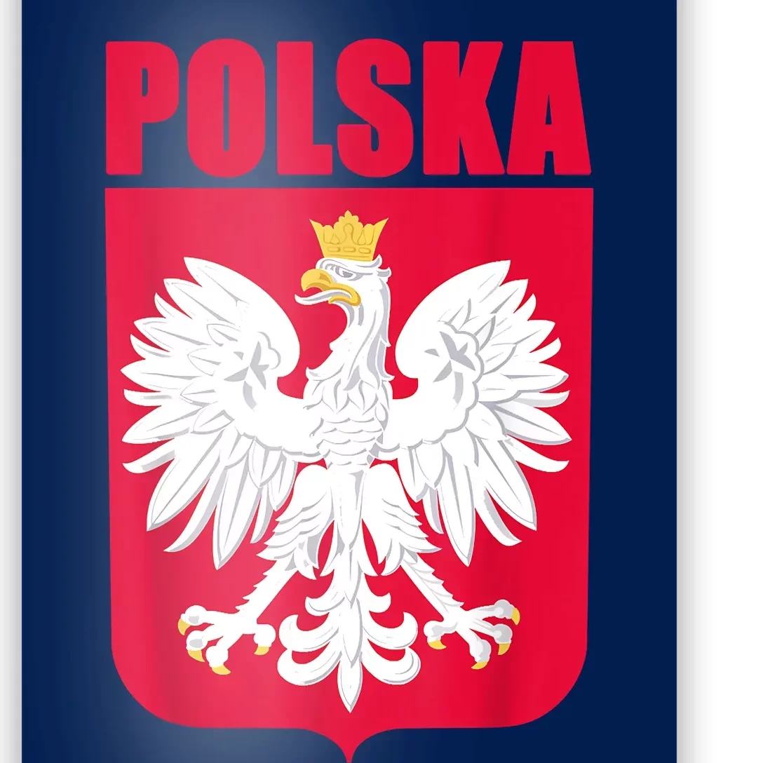 Polska Poland Eagle Polish Soccer Team Flag Jersey Fans Poster