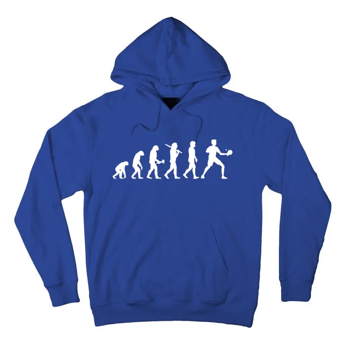 Ping Pong Evolution Table Tennis Meaningful Gift Tall Hoodie