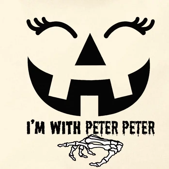 Peter Pumpkin Eater Wife Halloween Couple Costume Zip Tote Bag