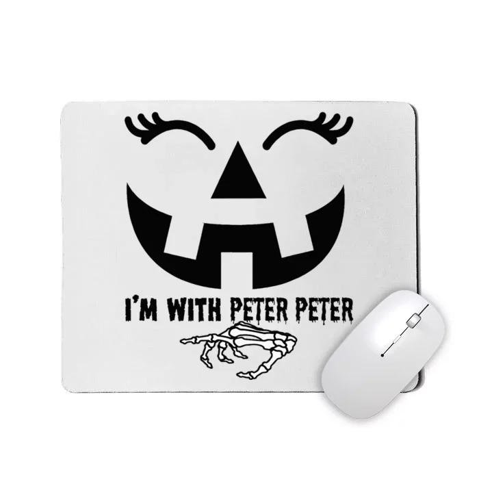 Peter Pumpkin Eater Wife Halloween Couple Costume Mousepad