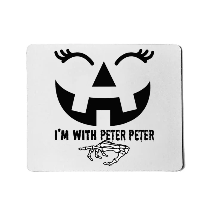 Peter Pumpkin Eater Wife Halloween Couple Costume Mousepad