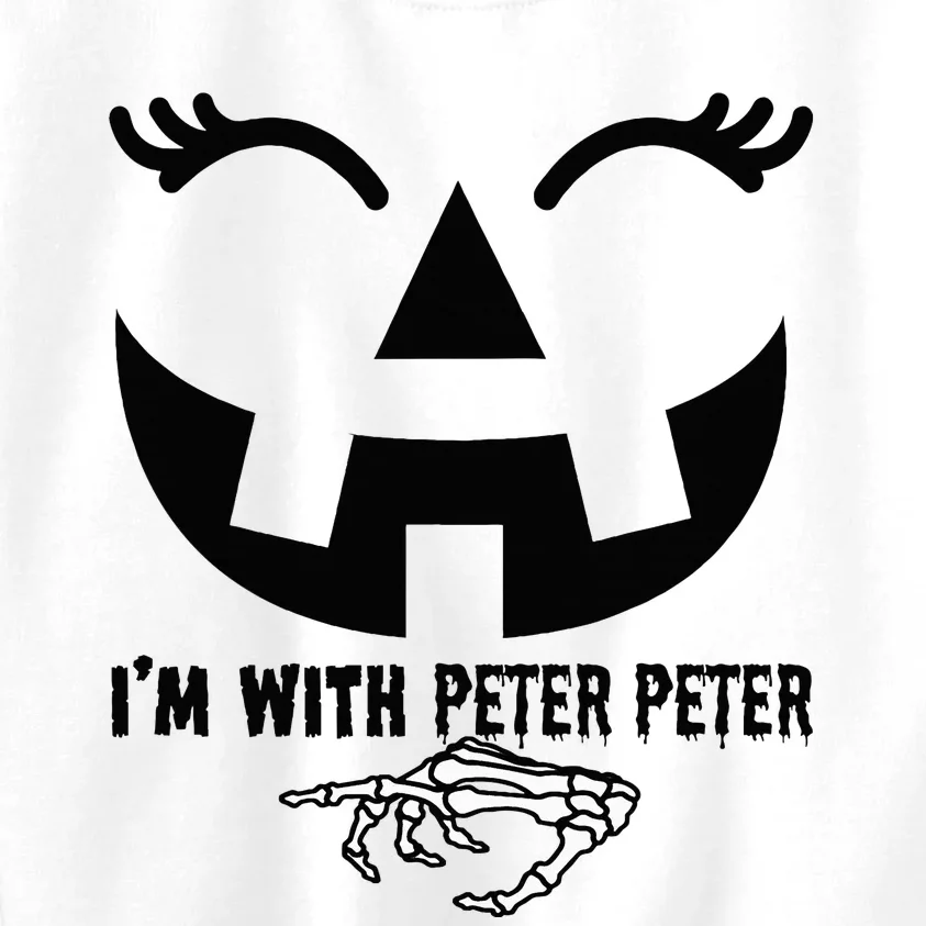 Peter Pumpkin Eater Wife Halloween Couple Costume Kids Sweatshirt