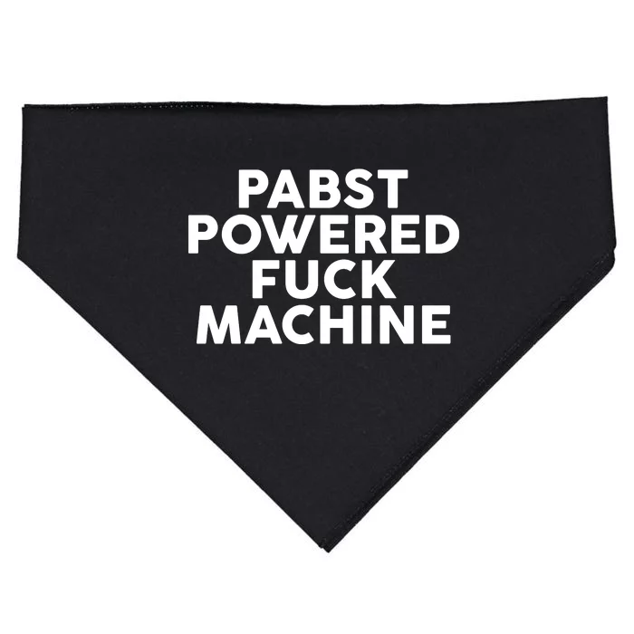 Pabst Powered Fck Machine USA-Made Doggie Bandana