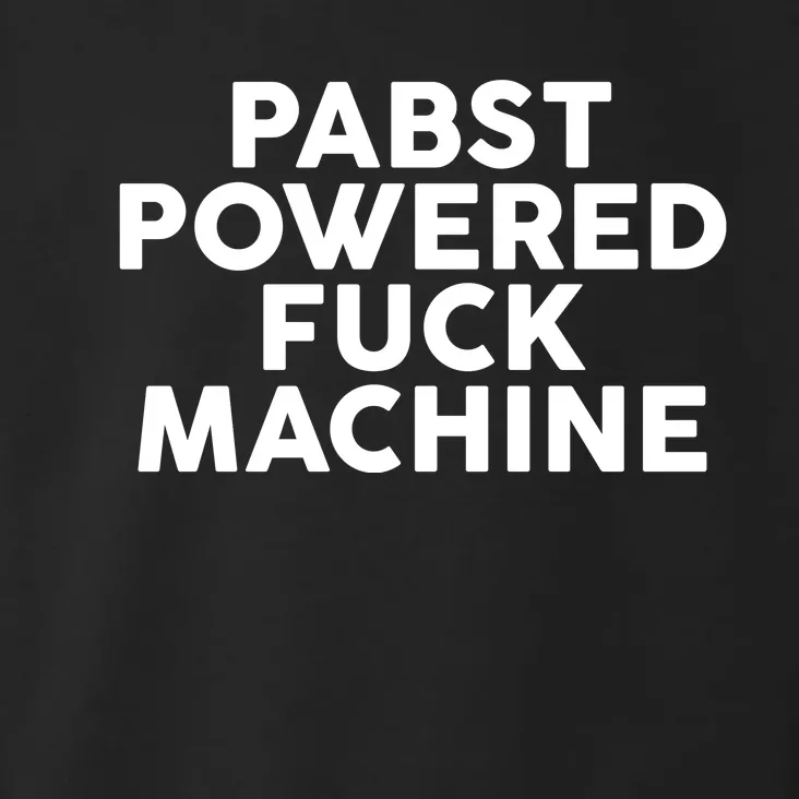 Pabst Powered Fck Machine Toddler Hoodie