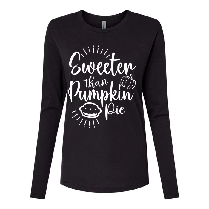 Pumkin Pie For Halloween Thanksgiving Christmas Pie Lover Cool Gift Womens Cotton Relaxed Long Sleeve T-Shirt