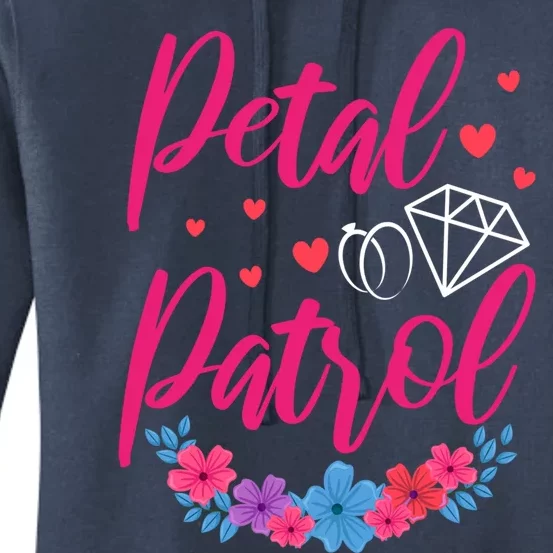 Petal Patrol Flower Wedding Party Floral Cute Gift Women's Pullover Hoodie