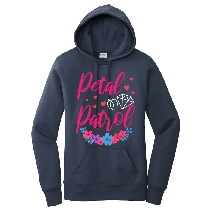 Petal Patrol Flower Wedding Party Floral Cute Gift Women's Pullover Hoodie