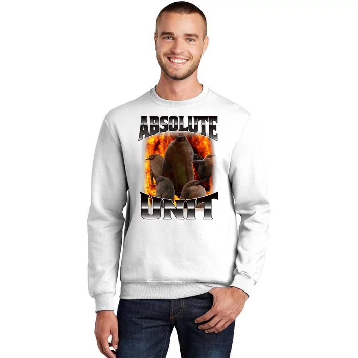 Pesto Penguin Funny Absolute Unit Bootleg Rap Fire Sweatshirt