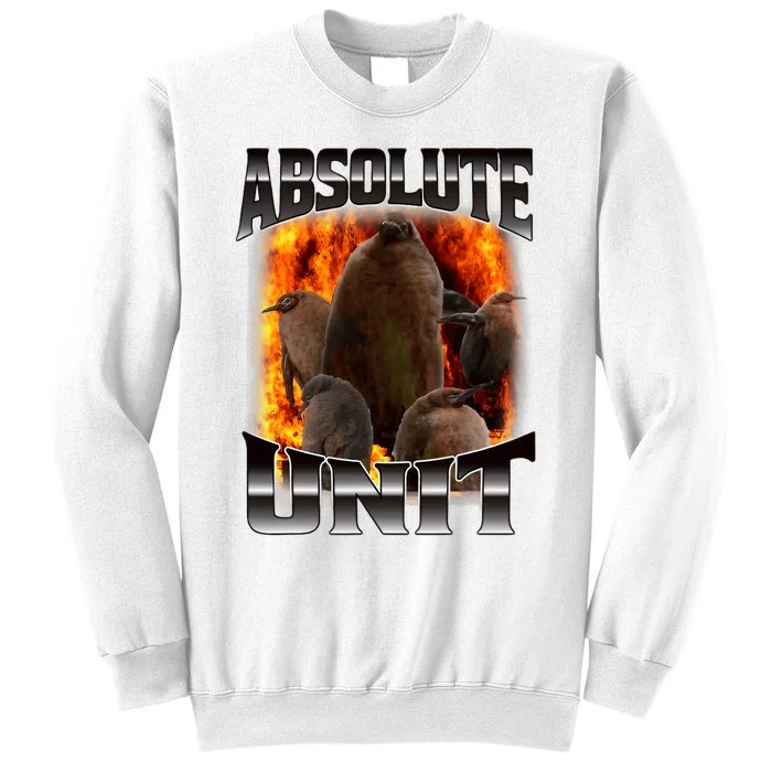 Pesto Penguin Funny Absolute Unit Bootleg Rap Fire Sweatshirt