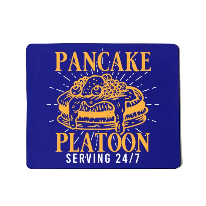 Pancake Platoon Football Line Great Gift Mousepad