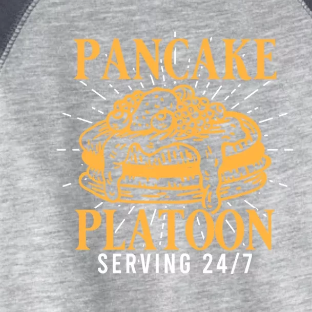 Pancake Platoon Football Line Great Gift Toddler Fine Jersey T-Shirt