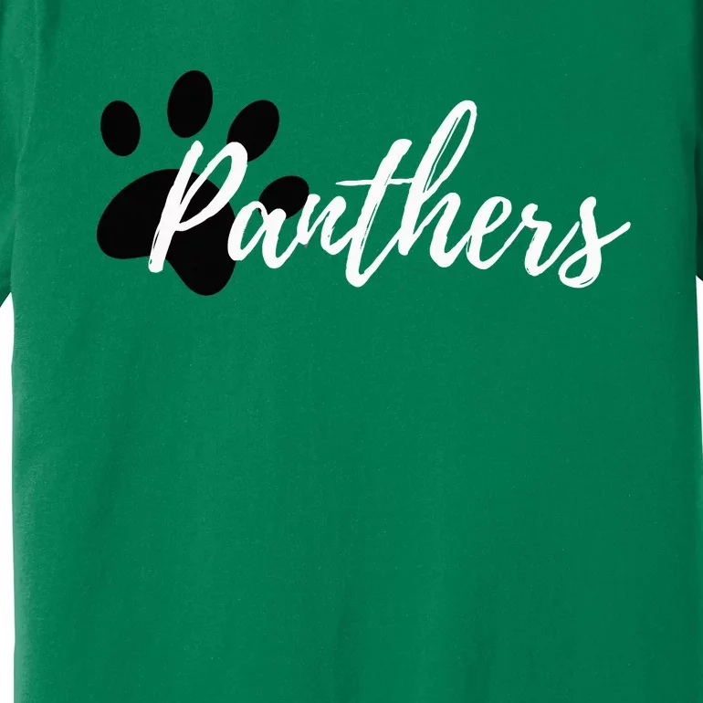 Panther Pride For Sports Fan School Spirit Premium T-Shirt