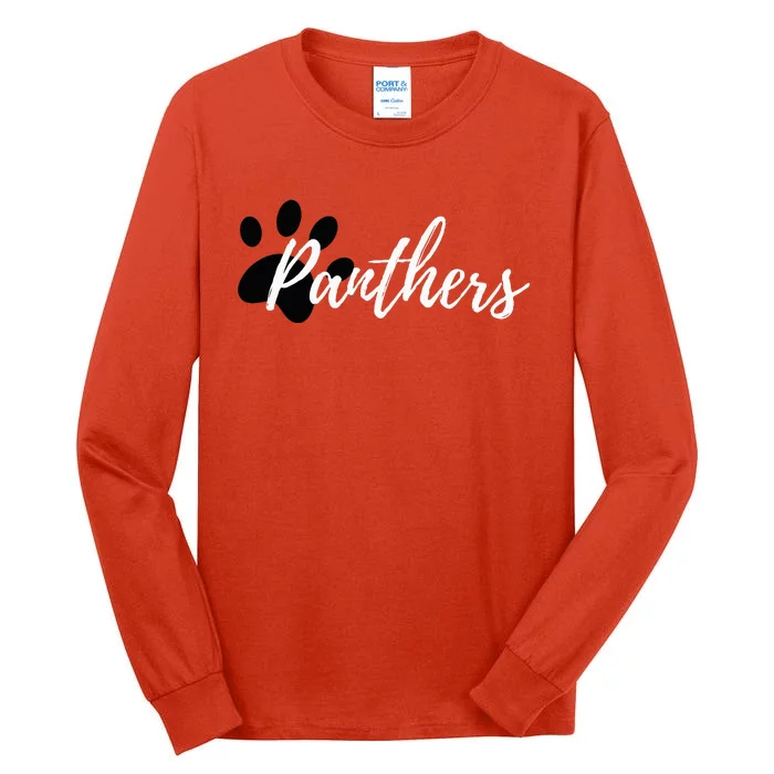 Panther Pride For Sports Fan School Spirit Tall Long Sleeve T-Shirt