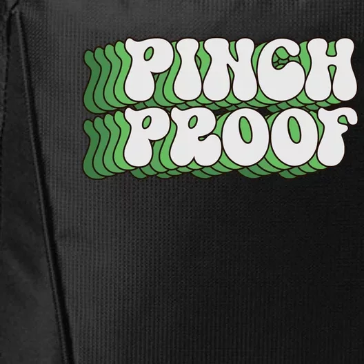 Pinch Proof Funny Pattricks Day City Backpack