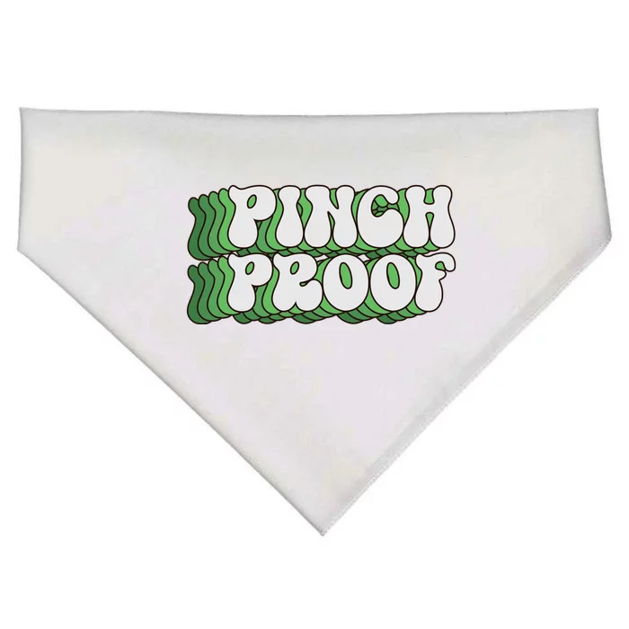 Pinch Proof Funny Pattricks Day USA-Made Doggie Bandana