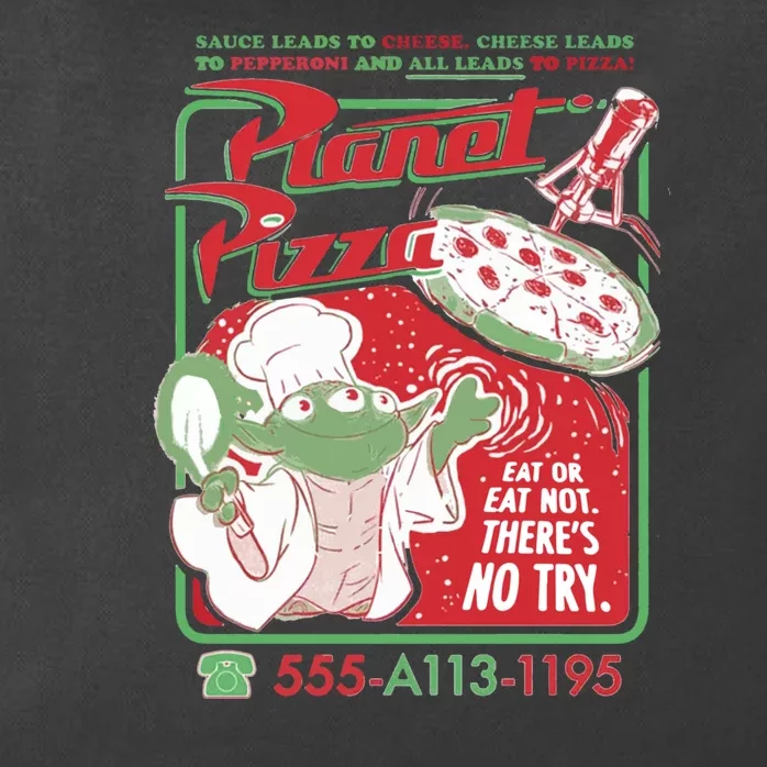 Pizza Planet Funny Food Gifts Zip Tote Bag