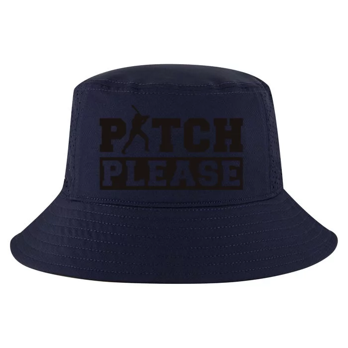 Pitch Please Funny Baseball Cool Comfort Performance Bucket Hat