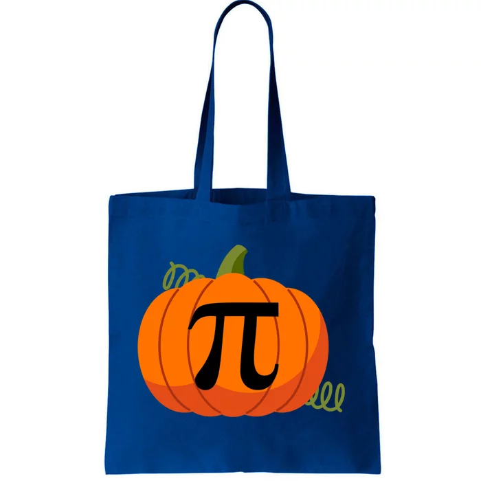 Pumpkin Pi Funny Thanksgiving Math Puns Favorite Pie Pi Day Gift Tote Bag