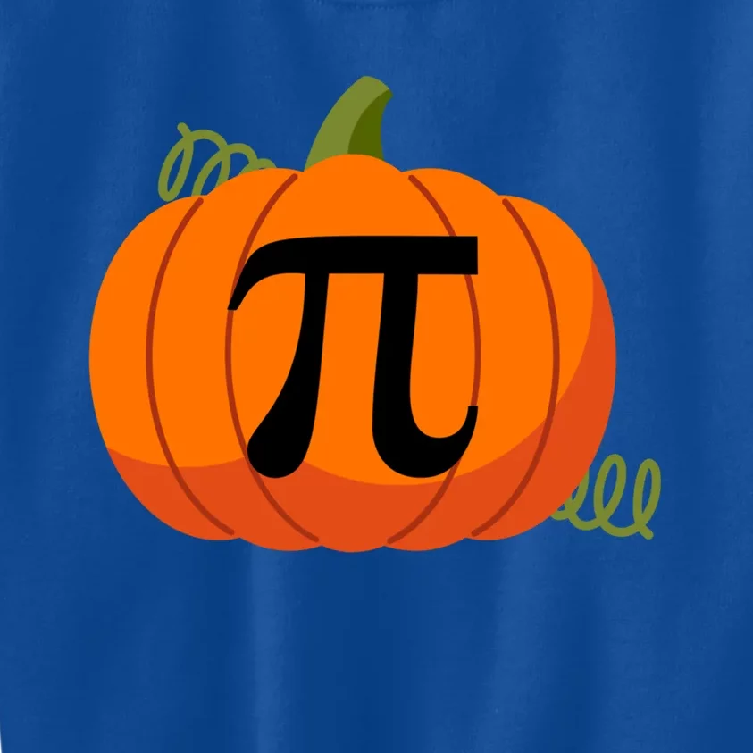 Pumpkin Pi Funny Thanksgiving Math Puns Favorite Pie Pi Day Gift Kids Sweatshirt