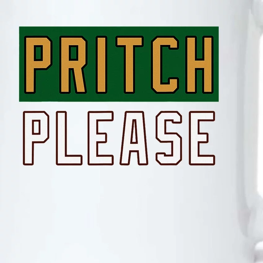 Pritch Please Funny Quote Design Black Color Changing Mug