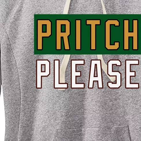 Pritch Please Funny Quote Design Women's Fleece Hoodie