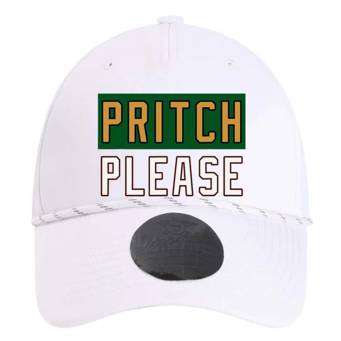 Pritch Please Funny Quote Design Performance The Dyno Cap