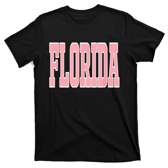 Preppy P.I.N.K Florida Beach T-Shirt