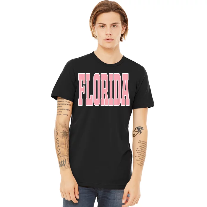 Preppy P.I.N.K Florida Beach Premium T-Shirt