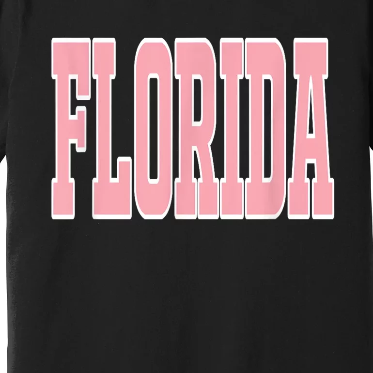 Preppy P.I.N.K Florida Beach Premium T-Shirt