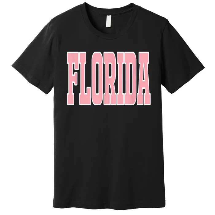 Preppy P.I.N.K Florida Beach Premium T-Shirt