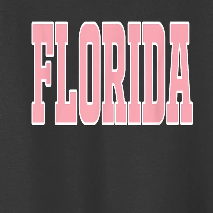 Preppy P.I.N.K Florida Beach Toddler T-Shirt