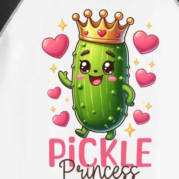 Pickle Princess Funny Pickle Cucumber Gift Toddler Fine Jersey T-Shirt