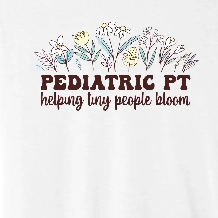 Pediatric PT Flowers Pediatric Physical Therapy ChromaSoft Performance T-Shirt