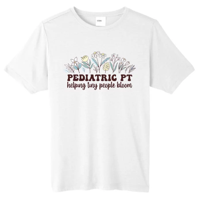 Pediatric PT Flowers Pediatric Physical Therapy ChromaSoft Performance T-Shirt