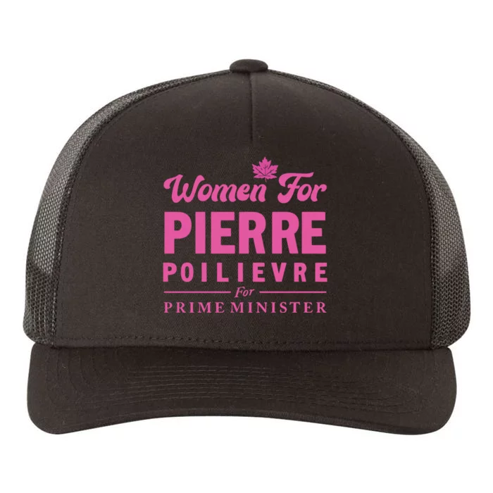 Pierre Poilievre For Prime Minister Yupoong Adult 5-Panel Trucker Hat