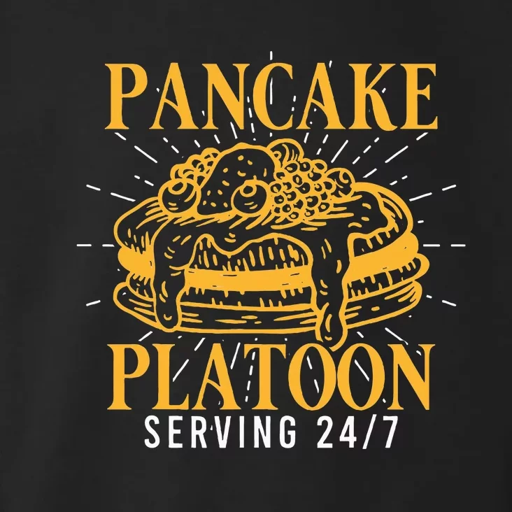 Pancake Platoon Football Lineman Toddler Hoodie