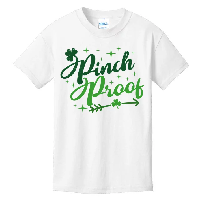 Pinch Proof Funny St Patrick's Day Holiday Kids T-Shirt