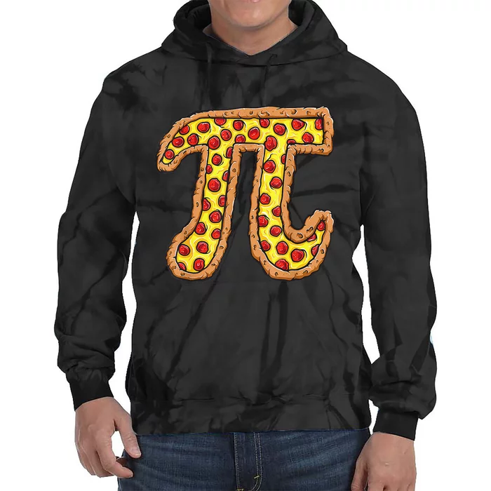 Pizza Pi Funny Pi day gift funny Pizza Tie Dye Hoodie