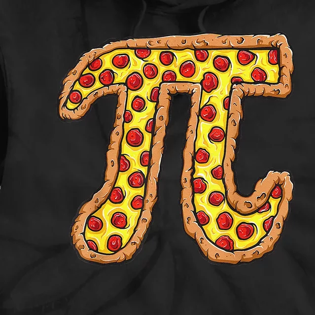 Pizza Pi Funny Pi day gift funny Pizza Tie Dye Hoodie