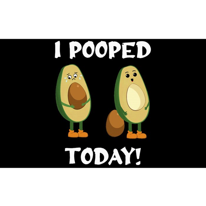 Proud Pooper Funny Poop Fart I Pooped Today Bumper Sticker