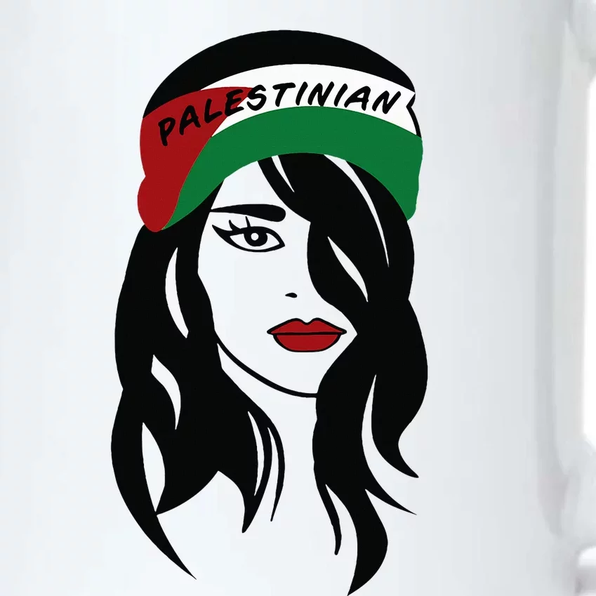 Palestinian Palestine Flag Palestinians Black Color Changing Mug