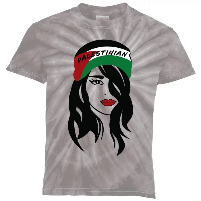 Palestinian Palestine Flag Palestinians Kids Tie-Dye T-Shirt