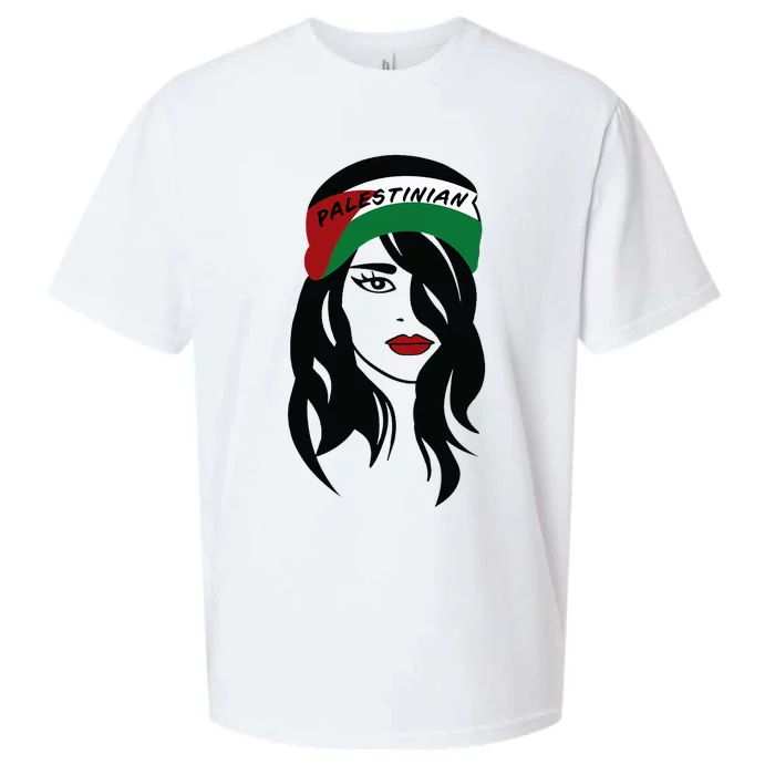 Palestinian Palestine Flag Palestinians Sueded Cloud Jersey T-Shirt