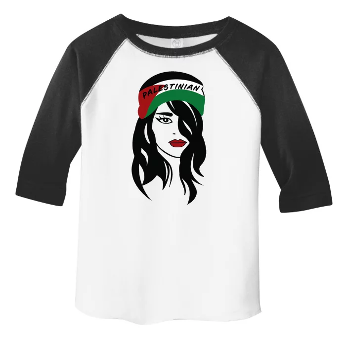 Palestinian Palestine Flag Palestinians Toddler Fine Jersey T-Shirt