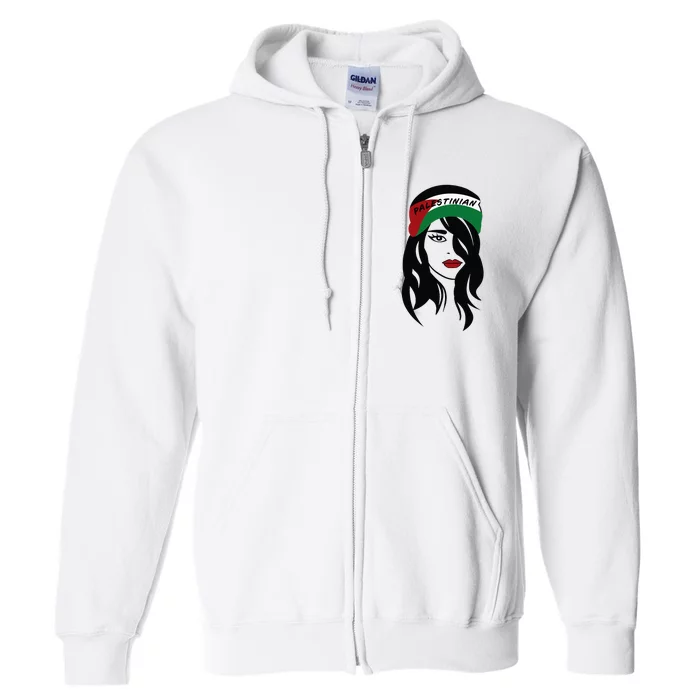 Palestinian Palestine Flag Palestinians Full Zip Hoodie