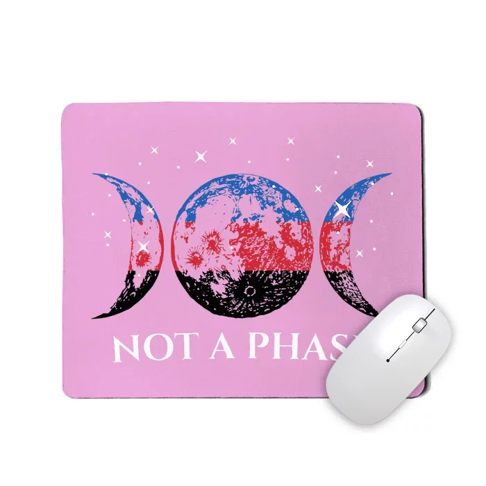 Polyamory Pride Flag Not A Phase Polyamorous Mousepad