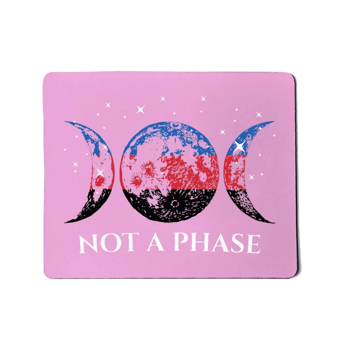 Polyamory Pride Flag Not A Phase Polyamorous Mousepad